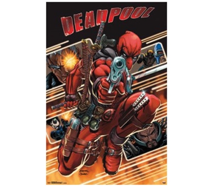 Deadpool - Attack Poster