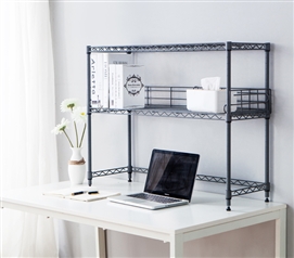 Suprima Desktop Metal Bookshelf - Gray