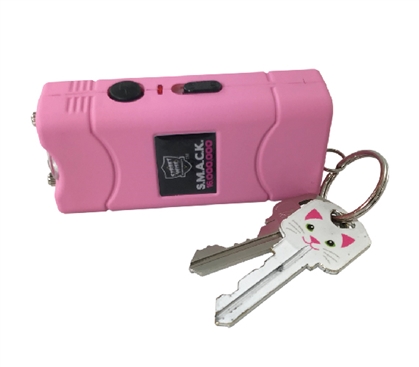 Pink Taster Flashlight Mini Stun Gun Keychain Personal Safety College Self Defense Tools for Women