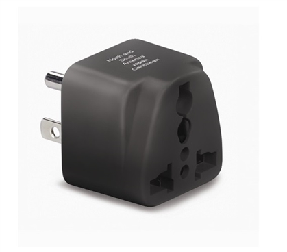 North American Grounded Plug Adapter Must Have Dorm Room Gadgets College Supplies
