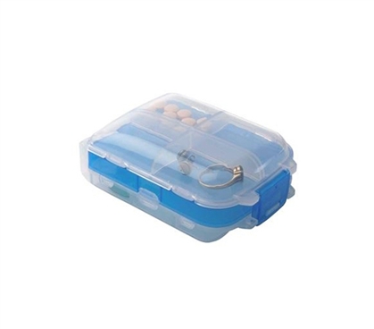 Tri-Fold Pill Storage Box