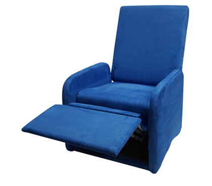 The College Recliner - Real Blue Dorm Furniture