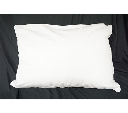 Terry Cloth Standard College Pillow Cover