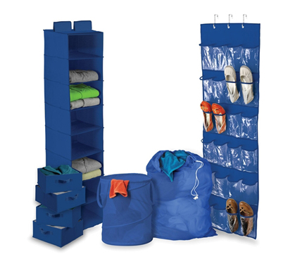 Great College Supply - Ultra College Closet Set - Blue - Useful Closet Organizer