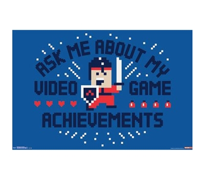 Decorate Your Dorm - Snorg Tees - Achievements Poster - Buy Dorm Posters