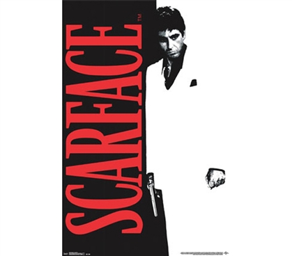 Decorate Your Dorm - Scarface - Classic Poster - Classic Movie Posters