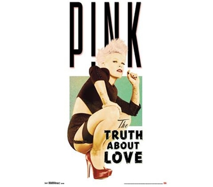 Shop For College - Pink - Truth About Love Poster - Buy Supplies For College