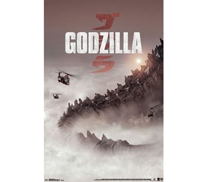 Posters For College - Godzilla - One Sheet Poster - Decorate Your Dorm