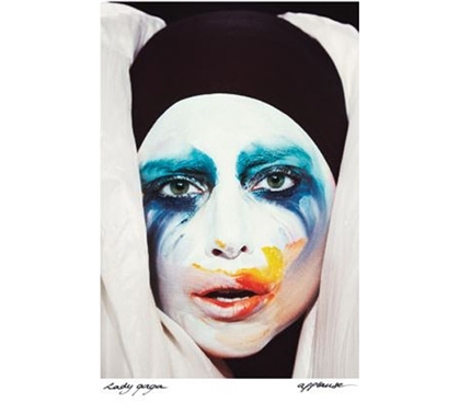 Wall Decor For Dorms - Lady Gaga - Applause Poster - Cheap Dorm Items