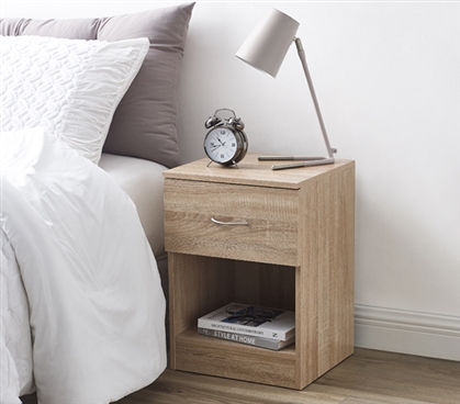 Dorm Nightstand With Drawers Affordable Dorm Decor For Guys Cheap College Furniture