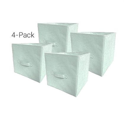 TUSKÂ® Fold Up Cube 4-Pack - Calm Mint Dorm Essentials College Supplies