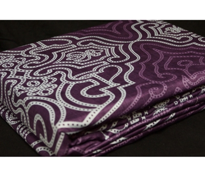 Compose Twin XL Sheet Set - College Ave Designer Series Dorm Essentials Dorm Bedding for Girls