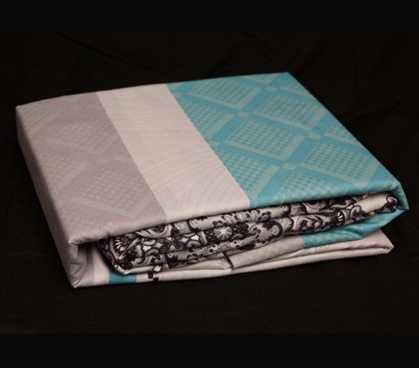 Maldives Twin XL Sheet Set - College Ave Designer Series Dorm Essentials Dorm Bedding for Girls