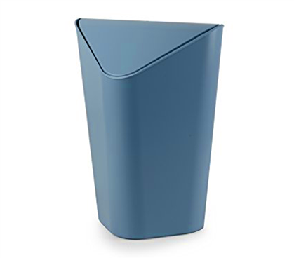 Corner Trash Can - Mist Blue