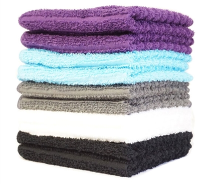 Super-Dry USA Cotton Washcloth (2-Pack) Dorm Essentials College Supplies Must Have Dorm Items