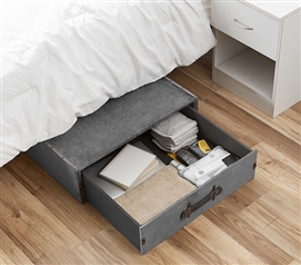 Ultimate Underbed Drawer Trunk Dorm Space Saver