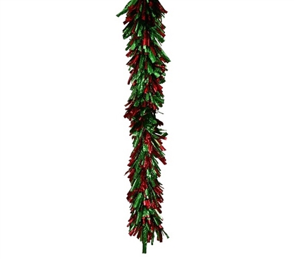 Holiday Dorm Room Decorating Ideas Red Green Foil Garland