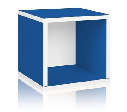 Useful Dorm Products - Storage Cube Blue - Way Basics Dorm - Cool Stuff For Dorms