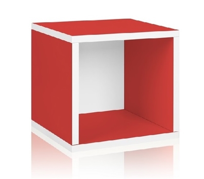 Adds To Your Dorm Storage - Storage Cube Red - Way Basics Dorm - Essentials For College Students