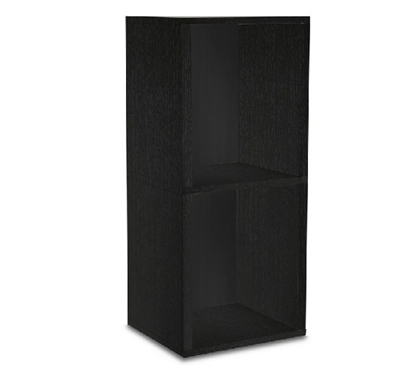 2 Shelf Cubes Black Way Basics Dorm Shelves Dorm room organizer