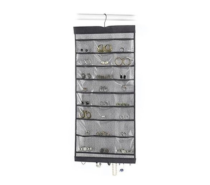 Gray Hanging Jewelry File