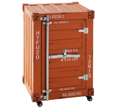 The 40HQ Bolt Trunk - Burnt Orange