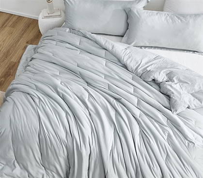 Ice Panda - Coma Inducer Twin XL Cooling Comforter - Glacier Gray