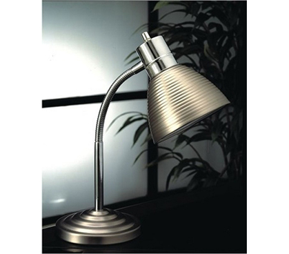 Cheap Dorm Stuff - Steel Shade Desk Lamp - Great Item For College
