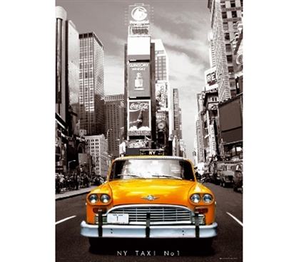 New York Yellow Taxi Poster