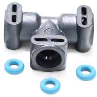 Jura E-S-X-Z-GIGA T-Shaped Thermoblock Connector | 3-Way Hose Connector | 65823