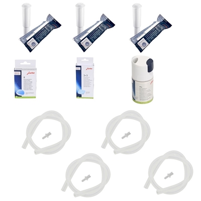 Jura C-E-F-J-S-X-Z Milk Tube & Cleaning Product Kit