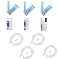 Jura J9-Z7-Z9 Milk Tube & Cleaning Product Kit | Blue Filter