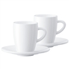 Jura Coffee Cups | 2 Espresso Cups | 2 Saucers | 66497
