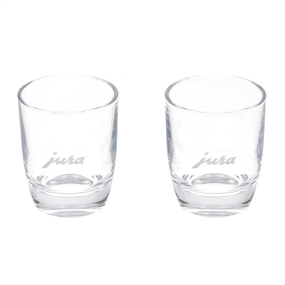 Jura Espresso Shot Glasses 80ml | 2 Glasses | 71451