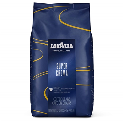 LavAzza Super Crema Coffee Beans | 2.2lb