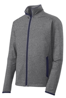853 Sport-WickÂ® Stretch 1/2-Zip Colorblock Pullover