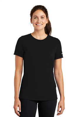 Nike Ladies Dri-FIT Cotton/Poly Scoop Neck Tee