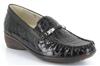 Hazel Loafer Brown Croco