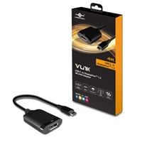 Vantec Accessory CB-CU300DP12 VLink USB-C To DisplayPort 1.2 4K/60Hz Active Adapter Retail