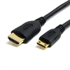 High Speed HDMI 6ft Cable with Ethernet- HDMI to HDMI Mini- M/M