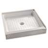 31-7/8X31-5/8 Shower Base White