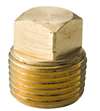 Lfnp 3/8 Brass BS Square HD SLD Plug