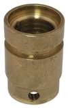 Lead Law Compliant One Hole Cartridge Repair Sleeve Brass