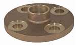 Lead Law Compliant 1-1/4 Cast 150# Copper Comp Flanged