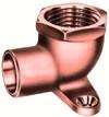 Lead Law Compliant 1/2 Cast Copper X Female DE 90 Elbow