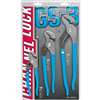 3 Piece Tongue & Grooved Plier Set