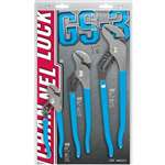 3 Piece Tongue & Grooved Plier Set