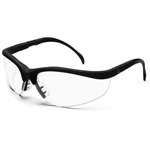 Black Safety Glasses Klondike With Clear Lens