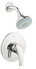 *eurosmart Shower Combination Trim 2.5 GPM Polished Chrome