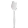 Med Weight Spork Bulk White 1000/CA